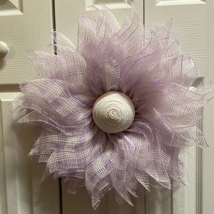 Beautiful lavender wreath